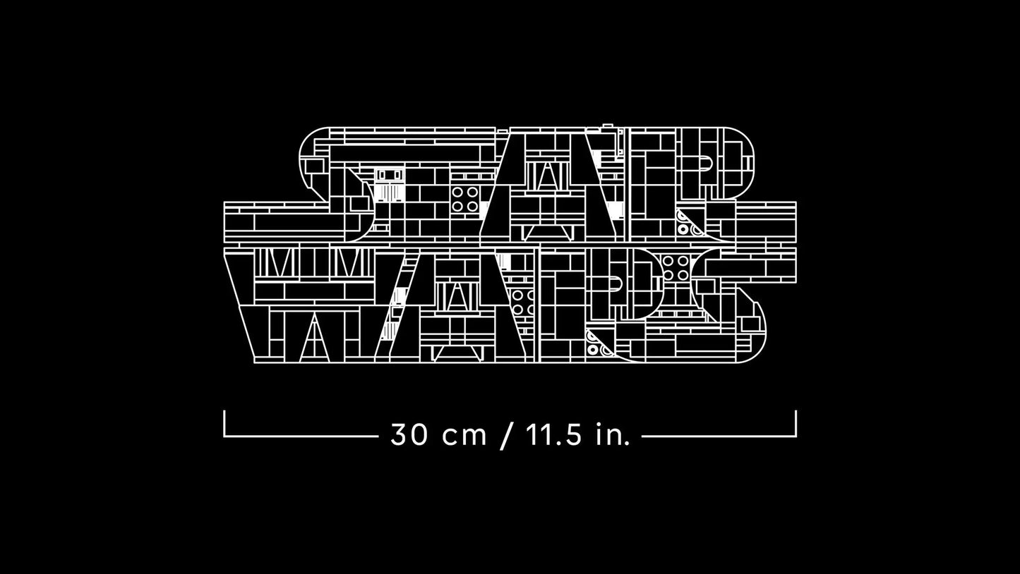 Brick-Built Star Wars™ Logo
