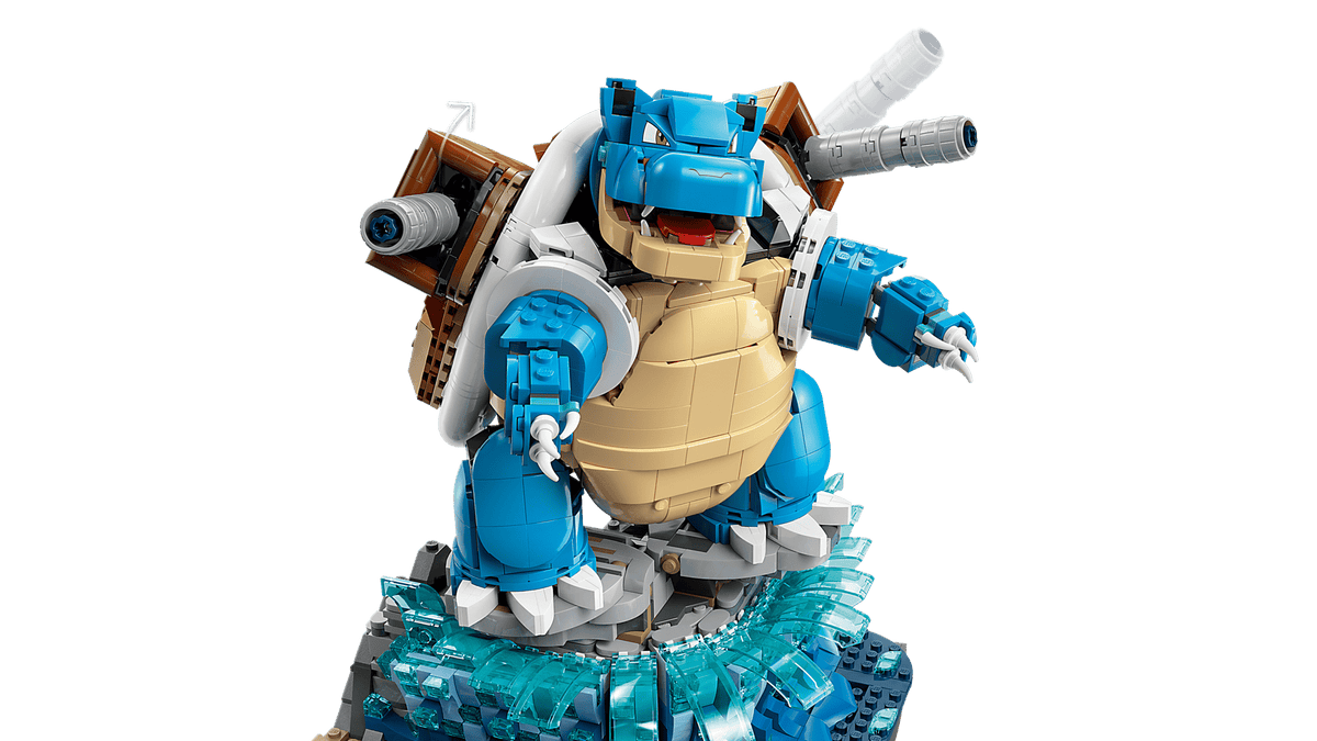 Venusaur, Charizard and Blastoise