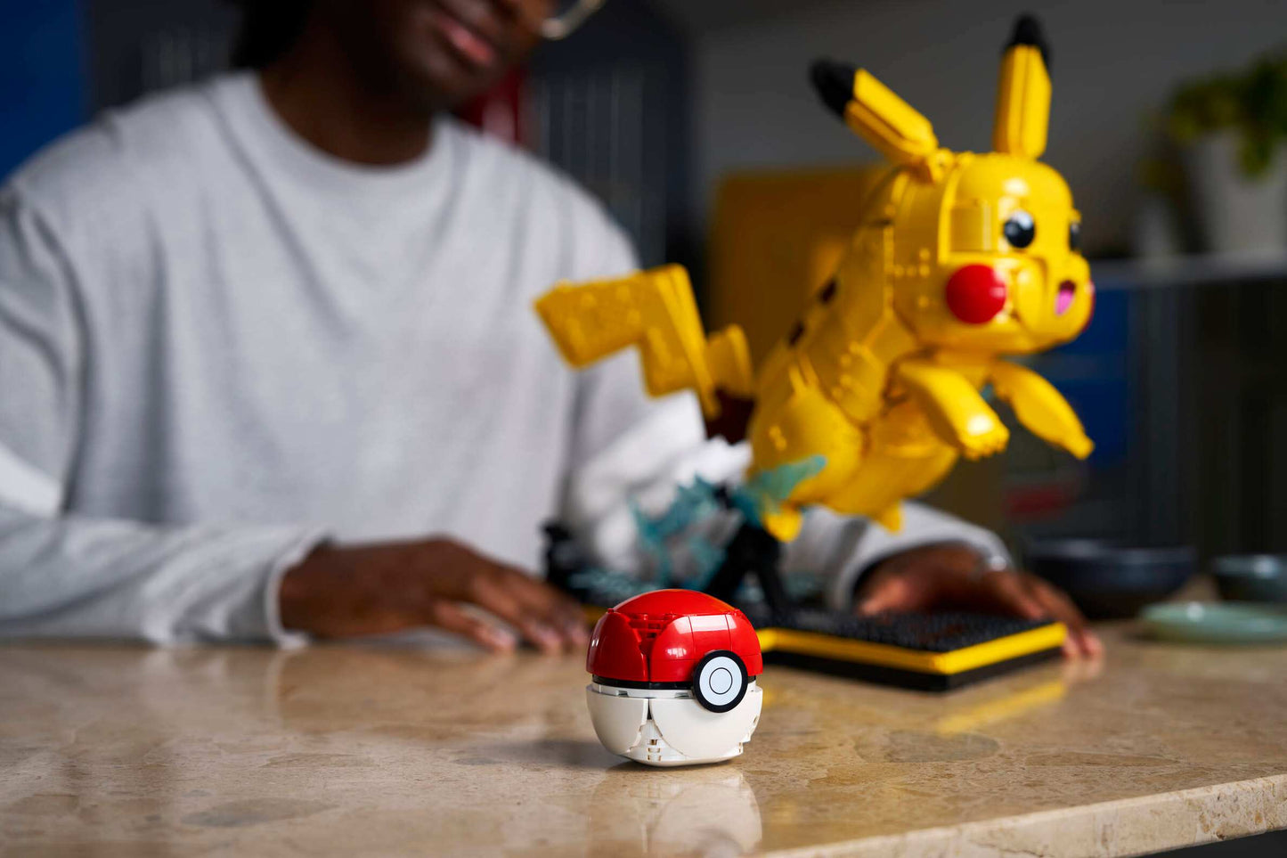 Pikachu and Poké Ball