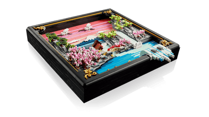 Japanese Cherry Blossom Landscape