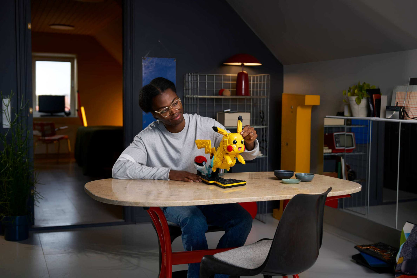 Pikachu and Poké Ball